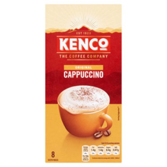 Picture of Kenco Instant Cappuccino Sticks (8x18.7g) x5